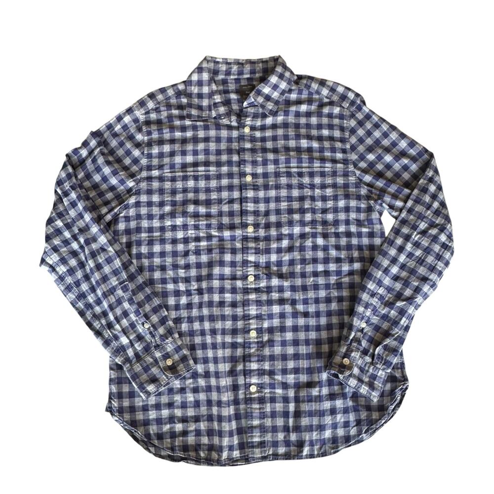 Mens Button Down Size Large Plaid Hiking Outdoors Western Country Cowboy Grunge